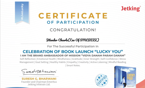 Certificate 1